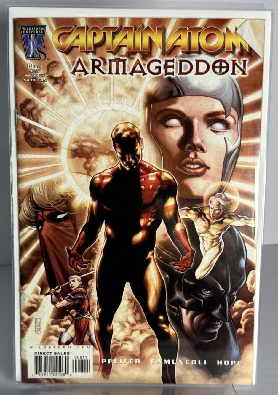 CAPTAIN ATOM: ARMAGEDDON #8 8.0 WILDSTORM PRODUCTIONS COMIC BOOK H30-188